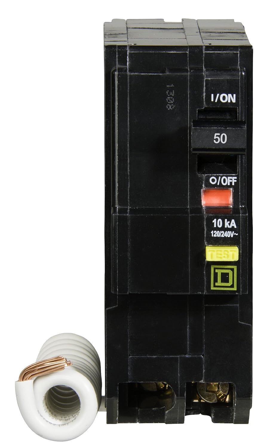 Square D QO 50 Amp 2-Pole GFCI Breaker - QO250GFICP