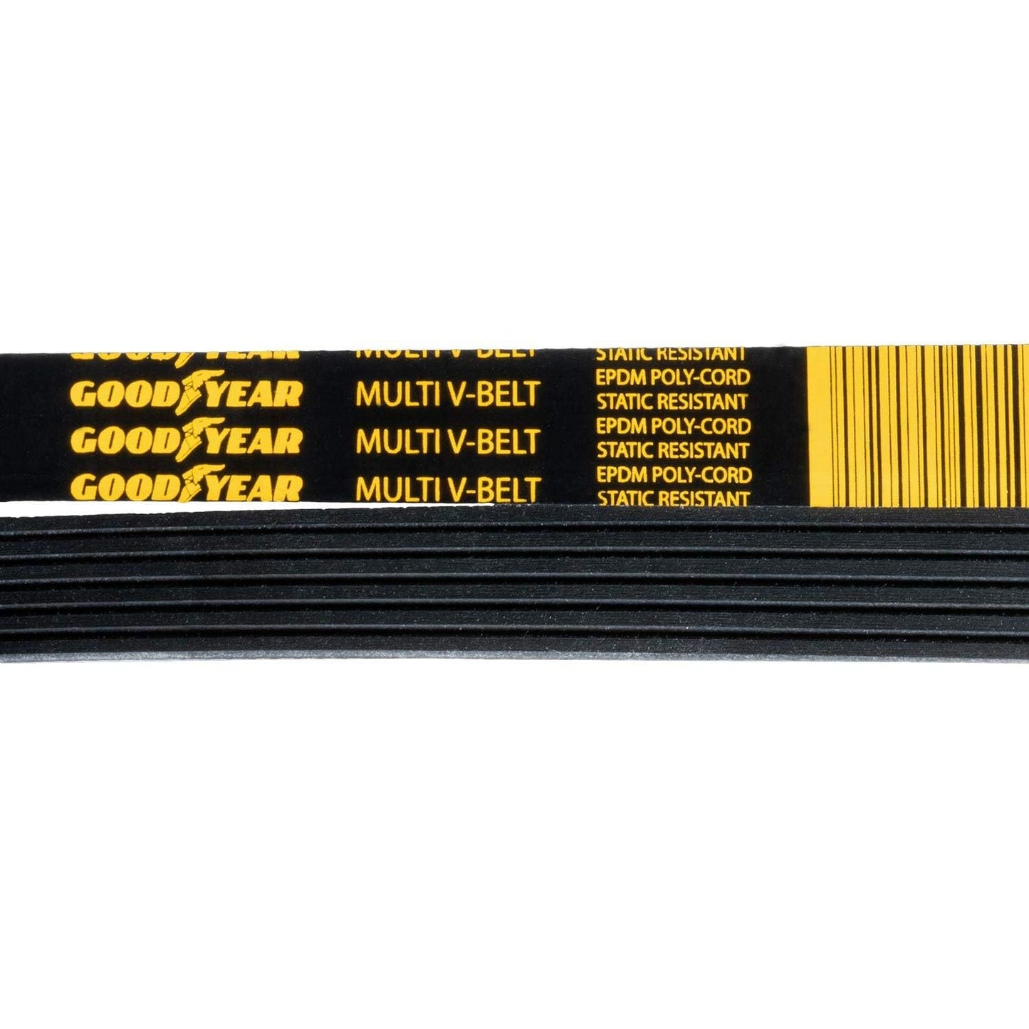 Goodyear Belts 1060772 Serpentine Belt, 6-Rib, 77.2" Length for 1982-2020 for 2009-2010 Blue Bird & 2013-2015 Cadillac & 2014-2015 Chevrolet & 2