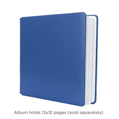 12x12 Classic Blue Album Cover by Creative Memories