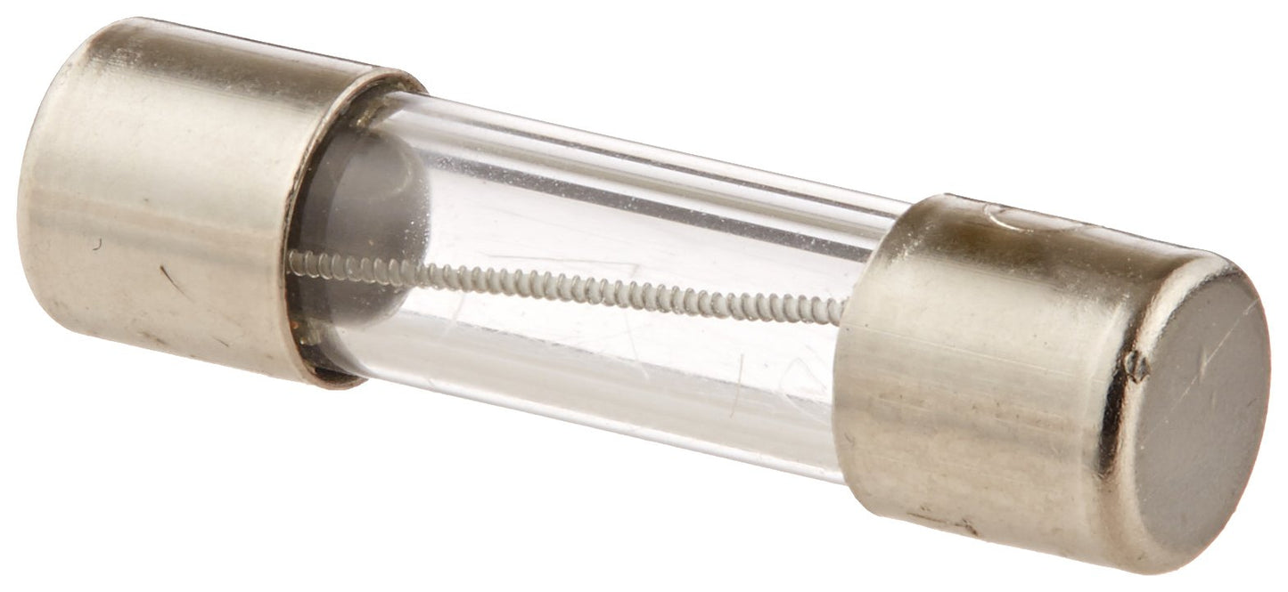 Mersen GGA Glass Time-Delay Electronic Fuse, 250VAC/125VAC, 35A/10kA, 3/4 Ampere, 5mm Diameter x 20mm Length