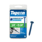 Tapcon 1/4 x 2-1/4 Inch Blue Climaseal® Star Head Concrete Anchors, 25 PCS, Corrosion Resistant Coating, Heavy-Duty Concrete and Masonry Screws, Superior Holding Strength, Drill Bit Sold Separately