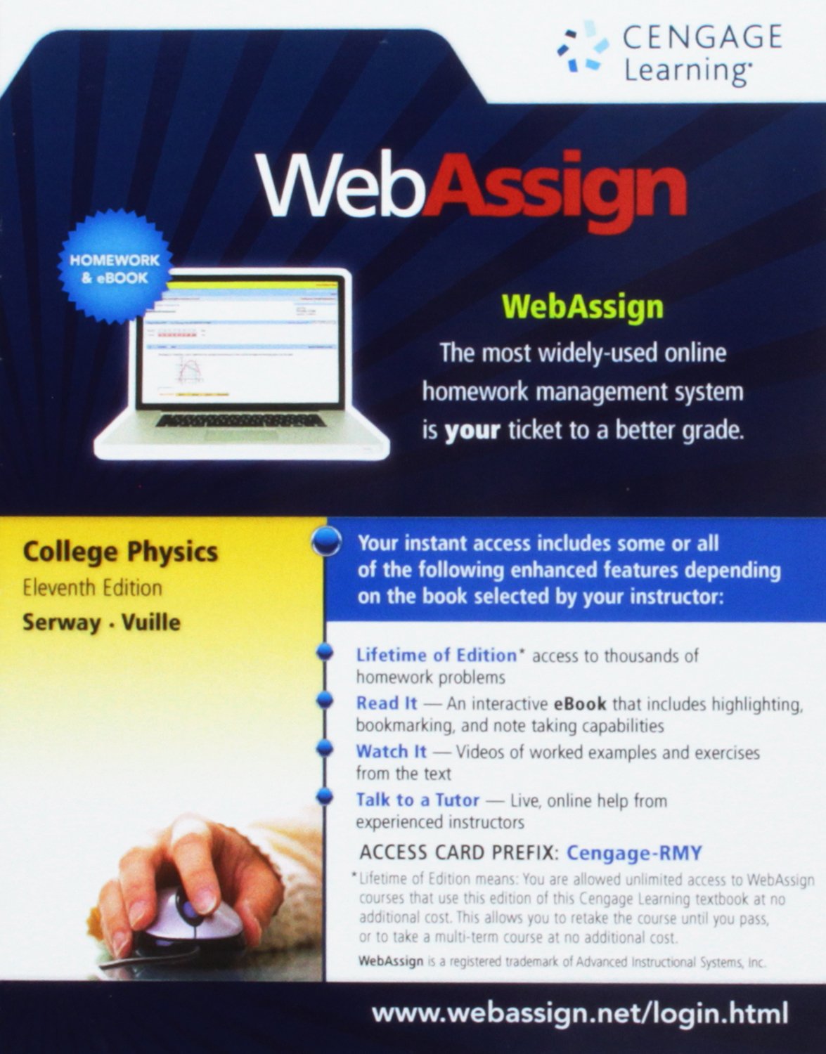 College Physics, Loose-Leaf Version [Loose Leaf] Serway, Raymond A. and Vuille, Chris