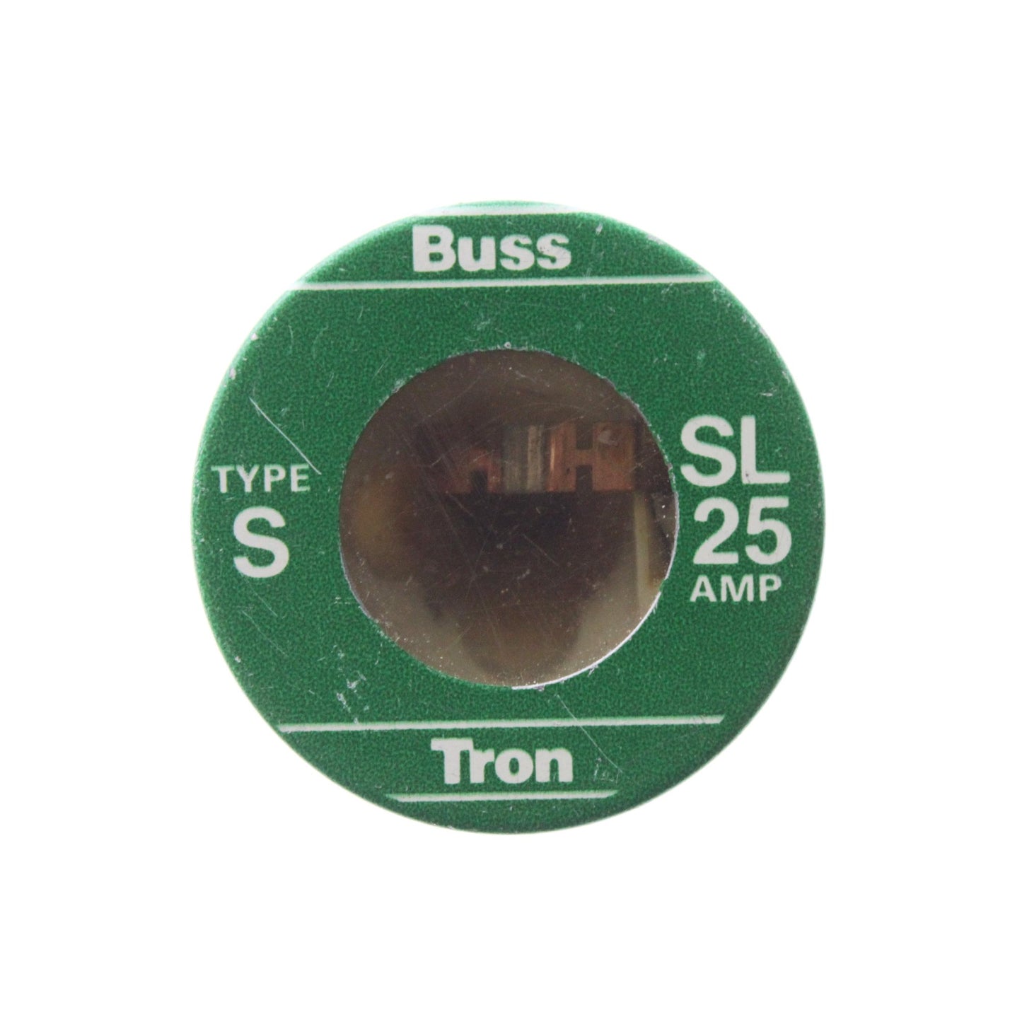 Bussmann Bussman SL-25 Tron Time-Delay Plug Fuse, Green, Pack of 1