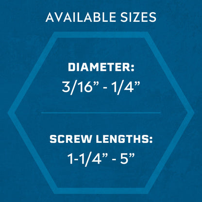 Tapcon 3/16 x 1-3/4 Inch Blue Climaseal Hex Head Concrete Anchors, 75 PCS, Corrosion Resistant Coating, Heavy-Duty Concrete and Masonry Screws, Superior Holding Strength, Drill Bit Included