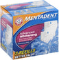 Mentadent Advanced Whitening Refreshing Mint Toothpaste - 2 Refills, 10.50 Ounce (Does Not Include Base)
