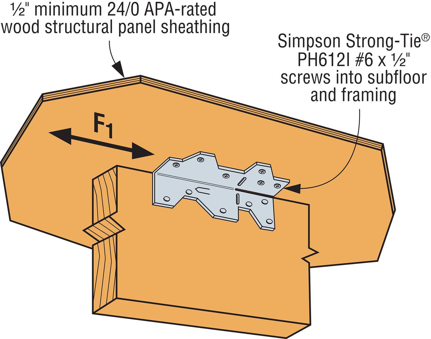 Simpson Strong-Tie A35 1-7/16 in. x 4-1/2 in. Galvanized Framing Angle (Pack of 100)