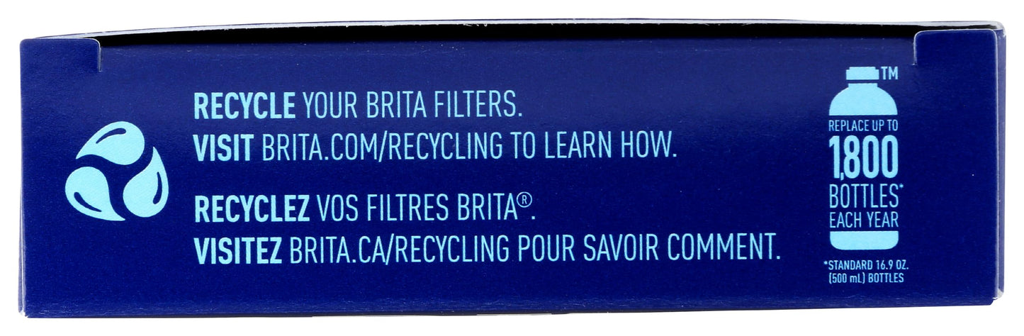 Brita Water Bottle Replacement Water Filter, Compatible with All Brita Filtered Water Bottles (3 Pack)