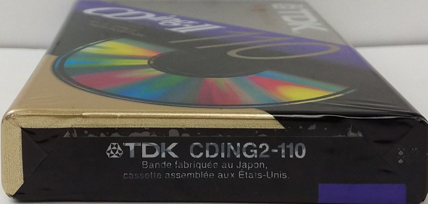 TDK CD POWER AUDIO CASSETTE 110 MINS