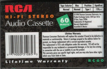 RCA HI-FI Audio Cassette 60 Minute
