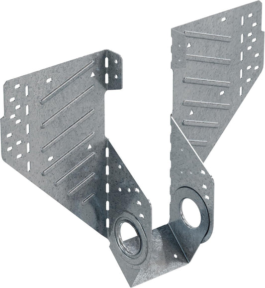 Simpson LSSR210-2Z Double 2x10 Field Adjustable Rafter Hanger - Zmax Finish