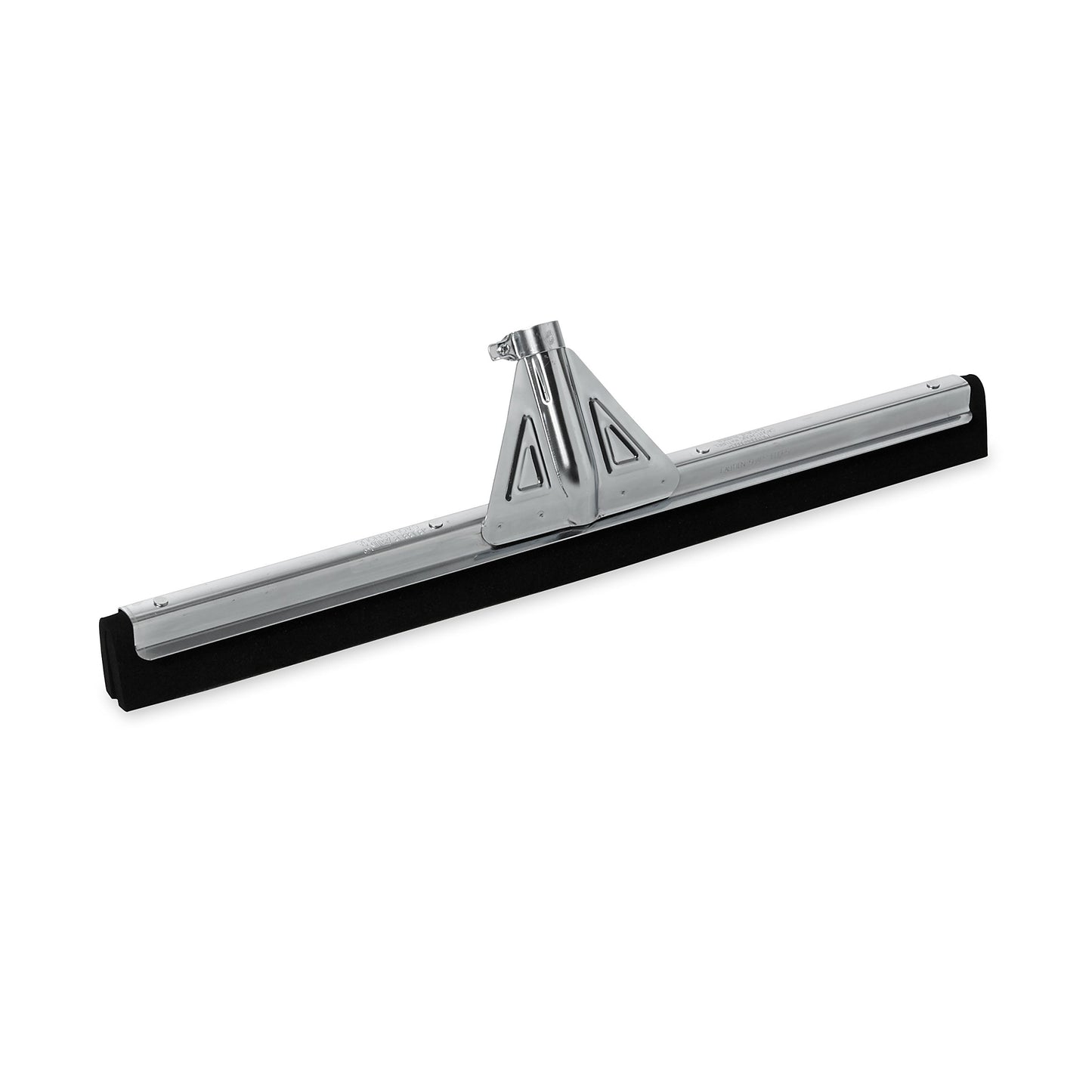 Rubbermaid Commercial Products Heavy-Duty Floor Squeegee, 22-inch Dual Moss, Silver/Metal, Heavy Duty Rubber Floor Scrubber for Bathroom/Garage/Tile
