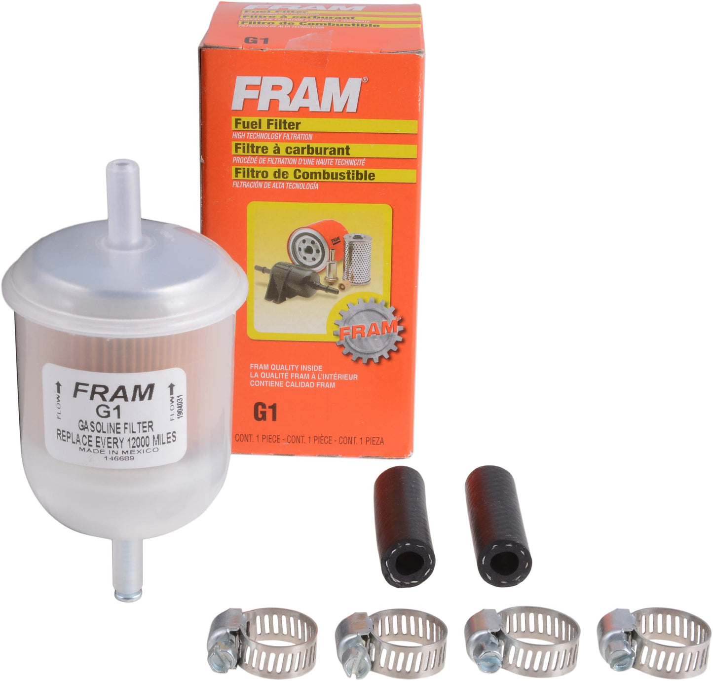 FRAM G1 In-Line Fuel Filter