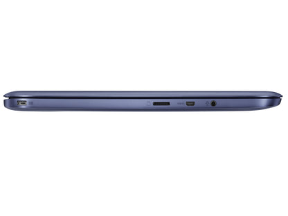 ASUS X205TA-DS01-BL-OFCE Portable 11.6-Inch Intel Quad-Core Laptop 2GB RAM 32GB Storage, Windows 8.1, Dark Blue