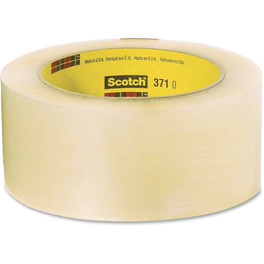 2" x 110 yds. Clear Scotch Box Sealing Tape 371