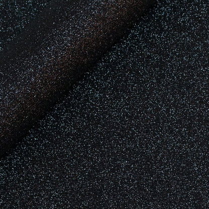 Siser Glitter Heat Transfer Vinyl Black 11.8" x 36"