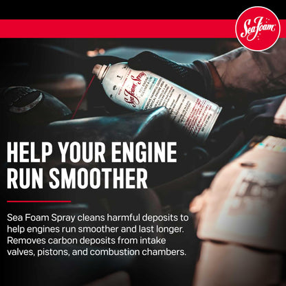 Sea Foam Spray Upper Engine Cleaner and Lube, SS14, 14 oz, Pack of 6