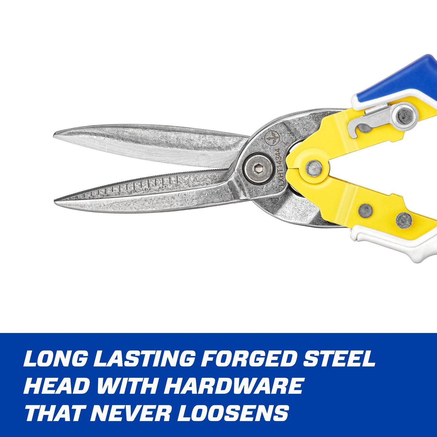 LENOX TOOLS Pliers, Long Straight Avitation Snips, With Durable Grip (LXHT14344)