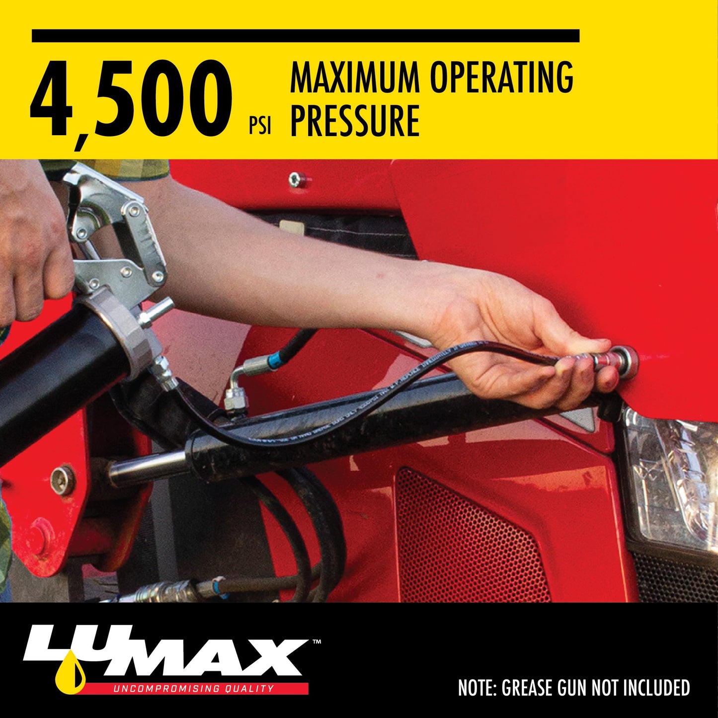 LUMAX LX-1400-2 Silver 1/8" NPT Standard Grease Coupler (Pack of 2). Standard Grease Coupler. Fits All 1/8" NPT Threads. 4500 PSI (310 Bar) Maximum Operating Pressure.