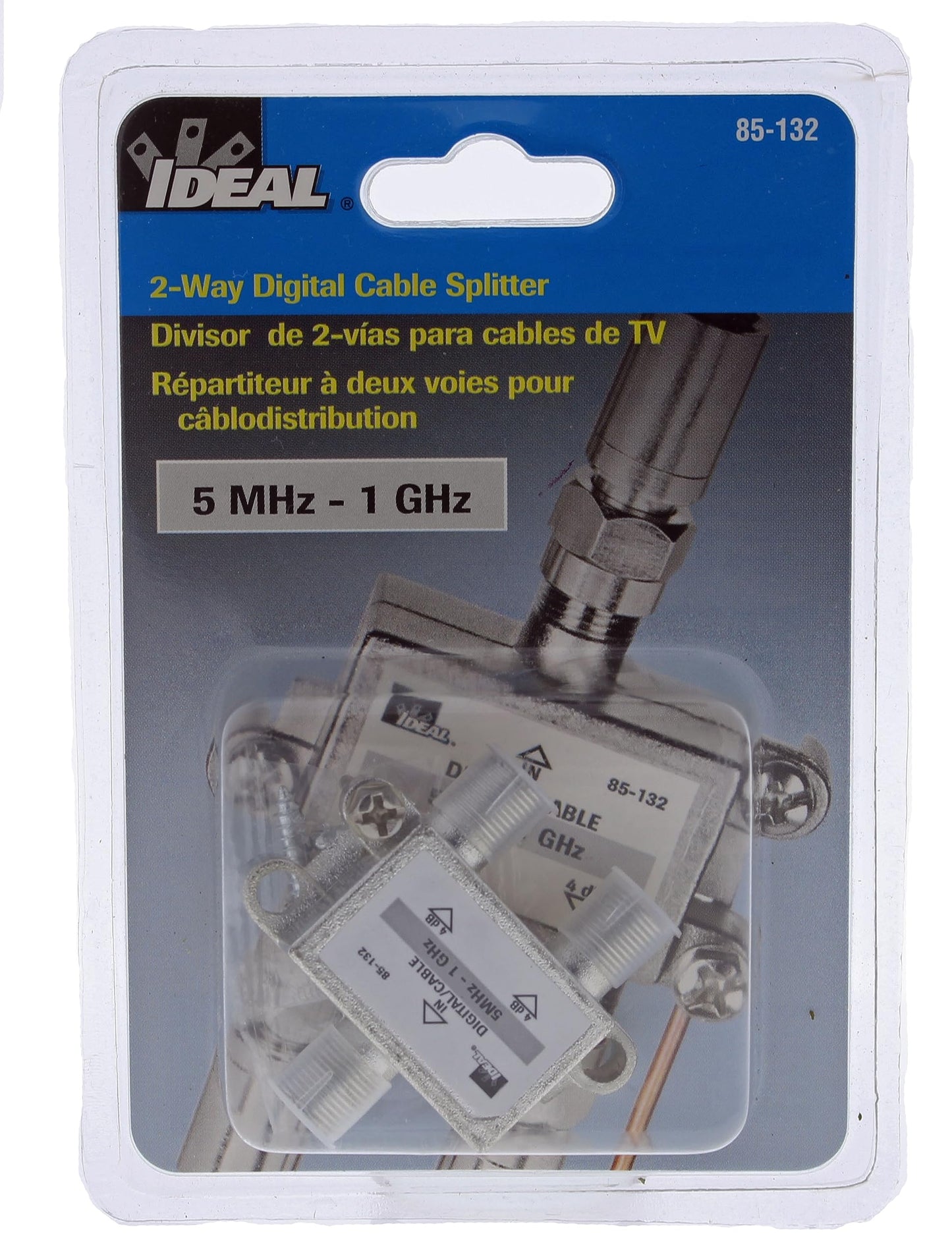 Ideal 85-132 2 Way 5Mhz-1Ghz Splitter
