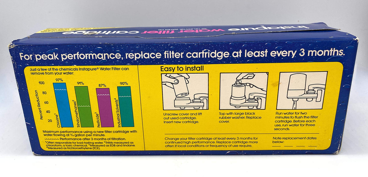 Waterpik WP-100E4 R-2C4 Water Filter Cartridges, 4-Pack