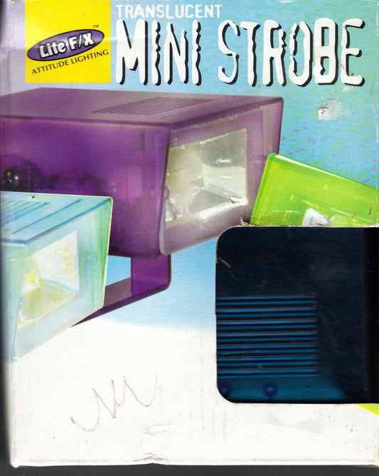 Attitude Lighting Lite F/x Translucent Mini Strobe Blue