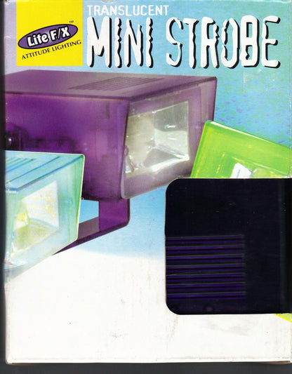 Attitude Lighting Lite F/x Translucent Mini Strobe Blue