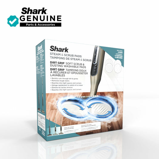Shark Microfiber Steam Mop Pads for Steam & Scrub (1 Pack)