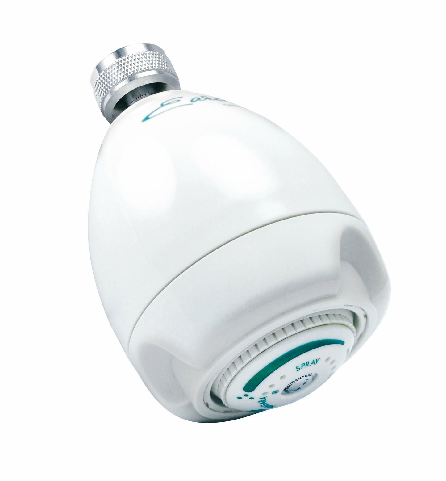 Niagara Conservation Earth Spa 3-Spray with 1.25 GPM 2.7-in. Wall Mount Adjustable Fixed Shower Head - White