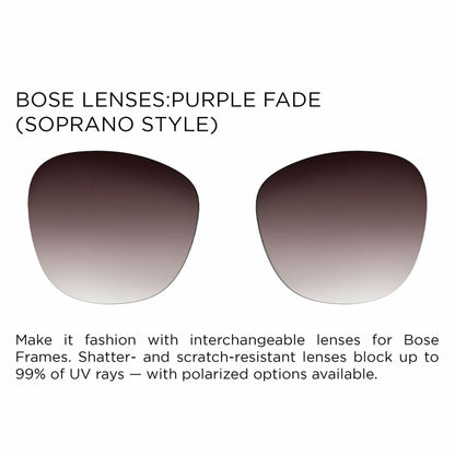 Bose Frames Soprano Lenses - Purple Fade