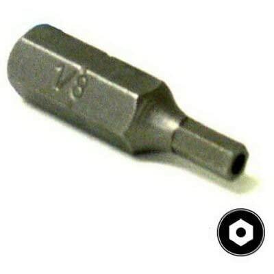 EAZYPOWER CORP 19333 1/8" Security Hex Key