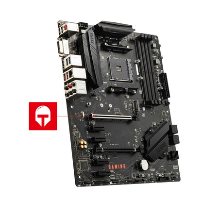 MSI B550 Gaming GEN3 AM4 ATX MB 4xDDR4 6xPCIE 1xM.1 HDMI 1 DVI RAID LAN 6xSATAIII 2xUSB3.2 2xUSB2.0