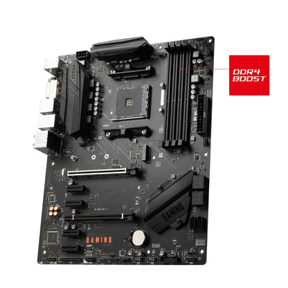 MSI B550 Gaming GEN3 AM4 ATX MB 4xDDR4 6xPCIE 1xM.1 HDMI 1 DVI RAID LAN 6xSATAIII 2xUSB3.2 2xUSB2.0