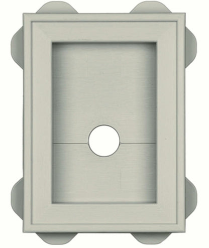 Builders Edge #532053-17 Grey Wrap Around Block