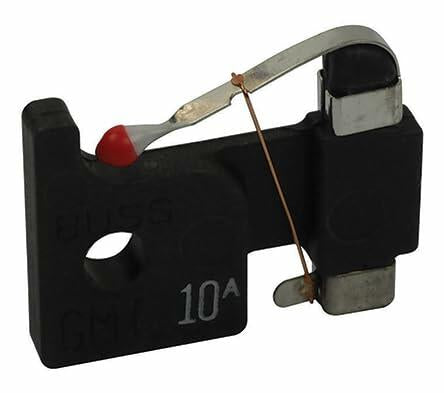 10A Plastic, Indicating Telecom Protection Fuse, GMT Series - Pack of 5