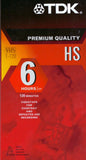 TDK T-120 VHS Cassette - 6 Hour [VHS Tape]