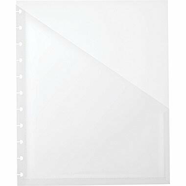 Martha Stewart Home Office with Avery Discbound Planner Pockets, 3 Pack, 8-1/2" x 11"