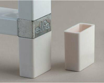 ELFA White Frame Feet Set of 4