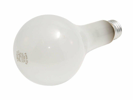 Philips 300W 120V to 130V PS25 Frosted Bulb, E26 Base