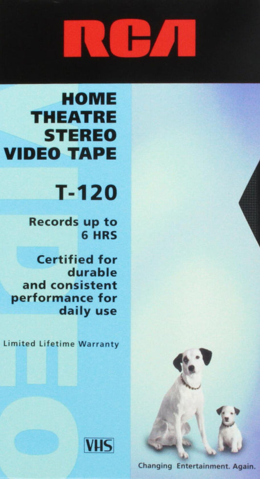 RCA Home Theatre Stereo Video Tape T-120 [VHS Tape]
