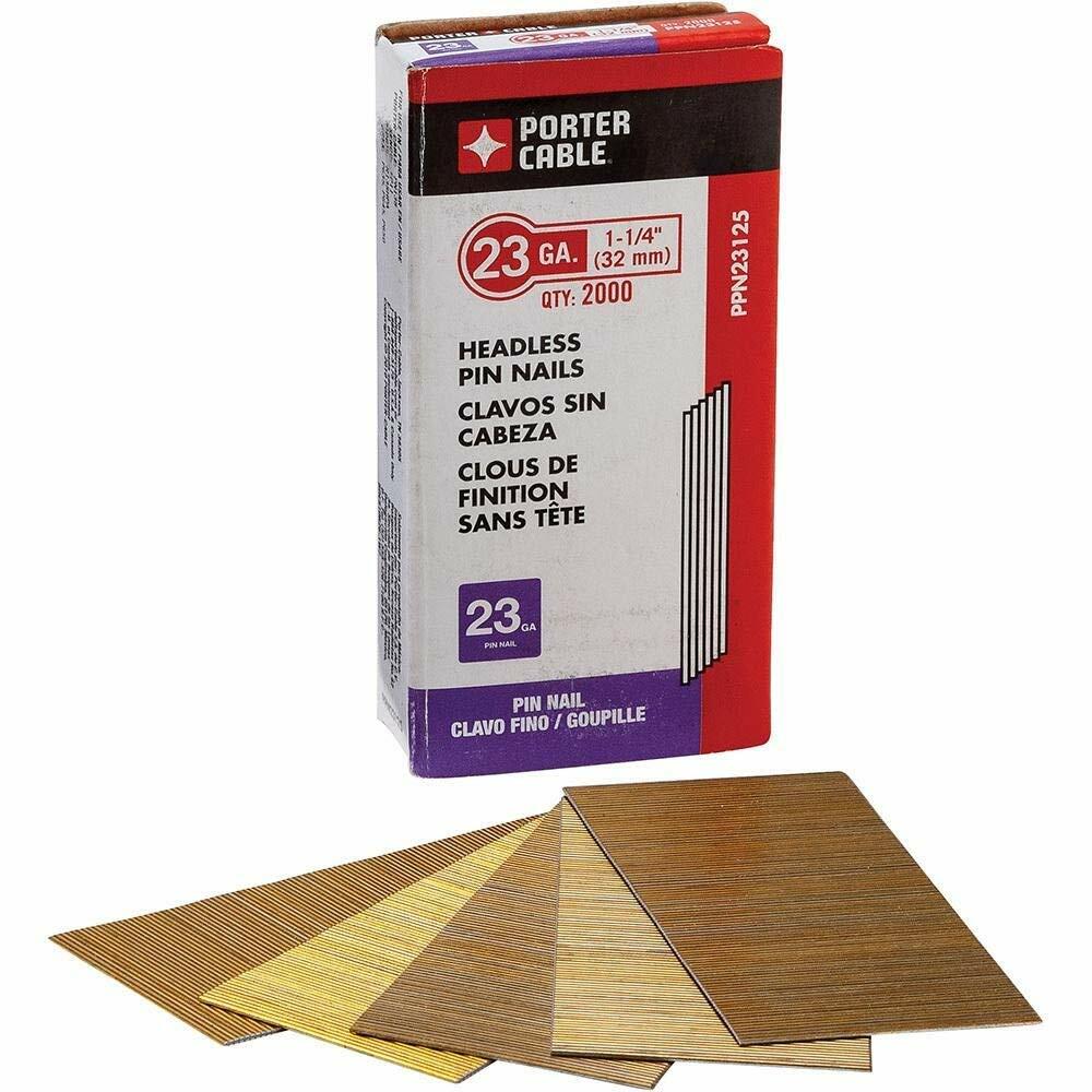 Porter Cable 23 GA PIN 1-1/4IN Long 2K Pack