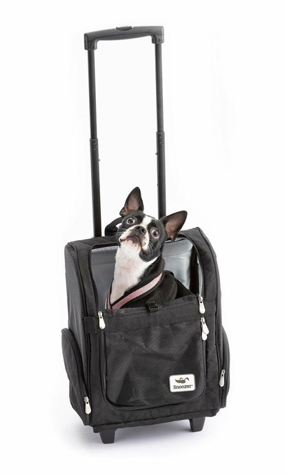 Snoozer Roll Around 4-in-1 Pet Carrier, Black, Large