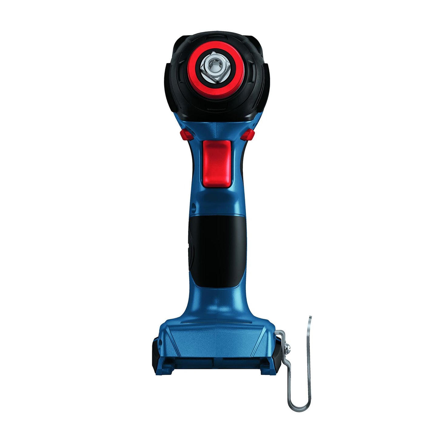 BOSCH GDX18V-1860CN 18V Connected-Ready Two-In-One 1/4 In. and 1/2 In. Bit/Socket Impact Driver/Wrench (Bare Tool), Black Blue