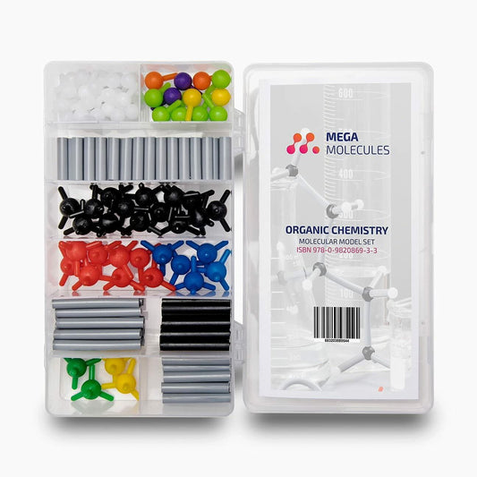 ORGANIC CHEMISTRY MOLECULAR MODEL SET (140 PIECES)