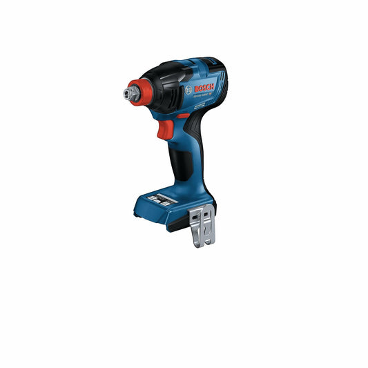 BOSCH GDX18V-1860CN 18V Connected-Ready Two-In-One 1/4 In. and 1/2 In. Bit/Socket Impact Driver/Wrench (Bare Tool), Black Blue