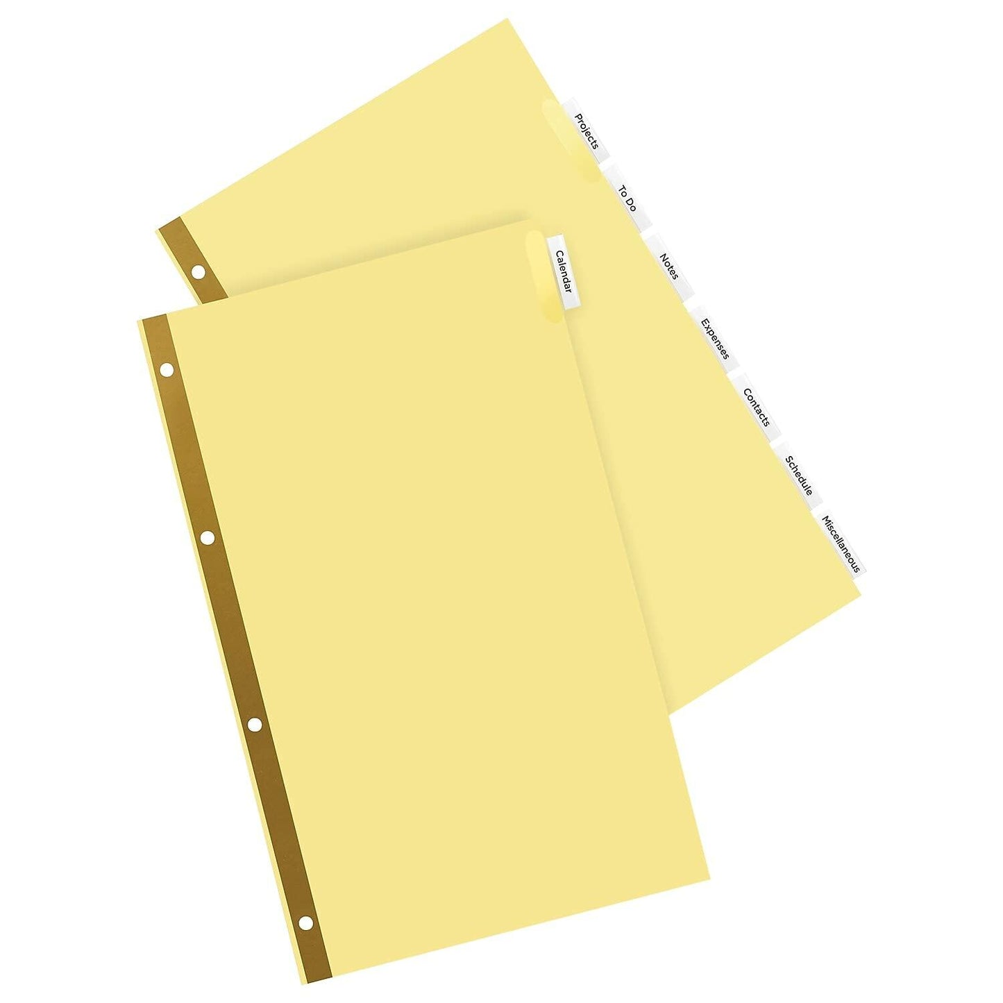 Avery 11116 Insertable Standard Tab Dividers, 8-Tab, Legal,Buff