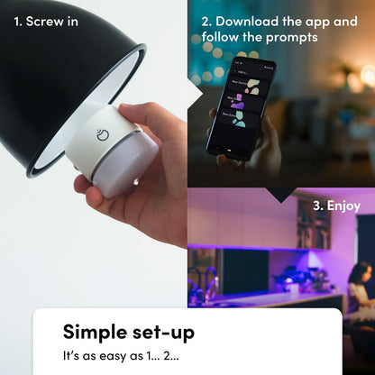 LIFX Clean, A19 1100 lumens, Full Color with Antibacterial HEV, Wi-Fi Smart LED Light Bulb, No Bridge Required, Compatible with Alexa, Hey Google, HomeKit and Siri (2-Pack), 75W