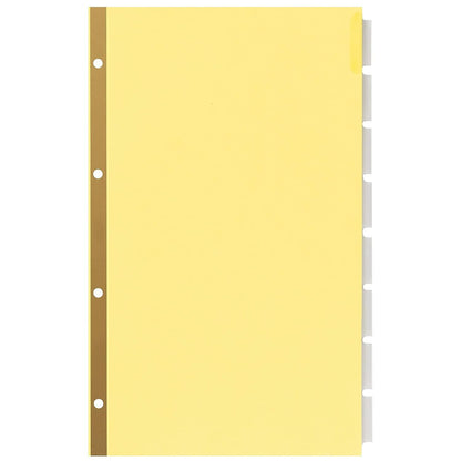 Avery 11116 Insertable Standard Tab Dividers, 8-Tab, Legal,Buff