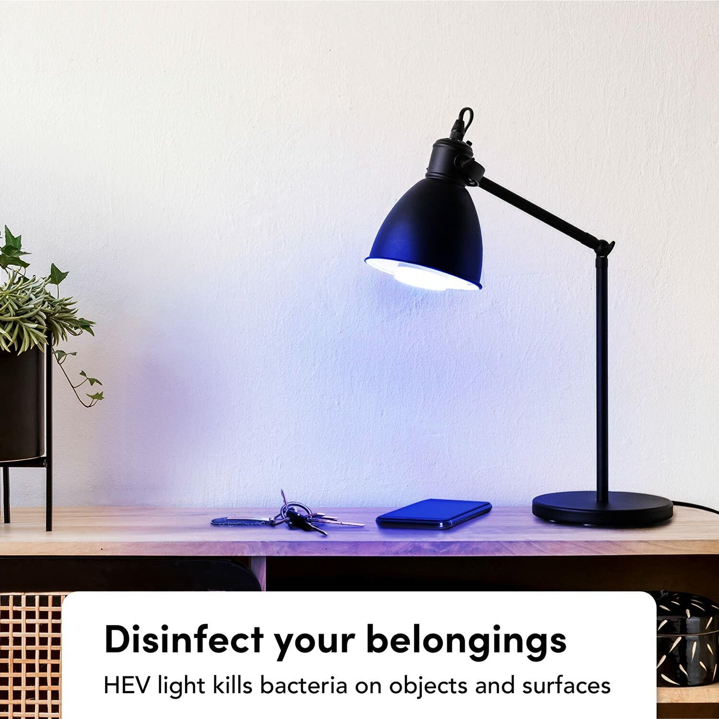 LIFX Clean, A19 1100 lumens, Full Color with Antibacterial HEV, Wi-Fi Smart LED Light Bulb, No Bridge Required, Compatible with Alexa, Hey Google, HomeKit and Siri (2-Pack), 75W