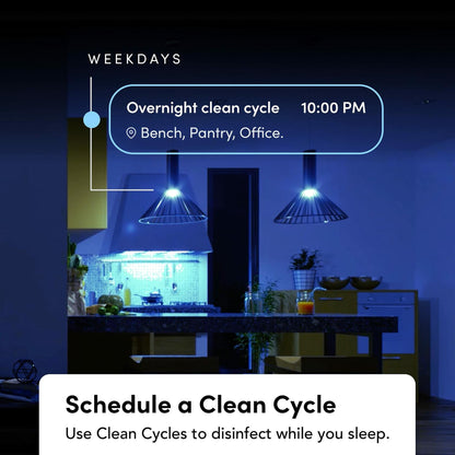 LIFX Color - Clean Edition, 1100 lumens, Wi-Fi Smart LED Light Bulb, Supercolor and Whites, No Bridge Required, Works with Alexa, Hey Google, HomeKit and Siri. HEV Antibacterial Function (1 Pack)