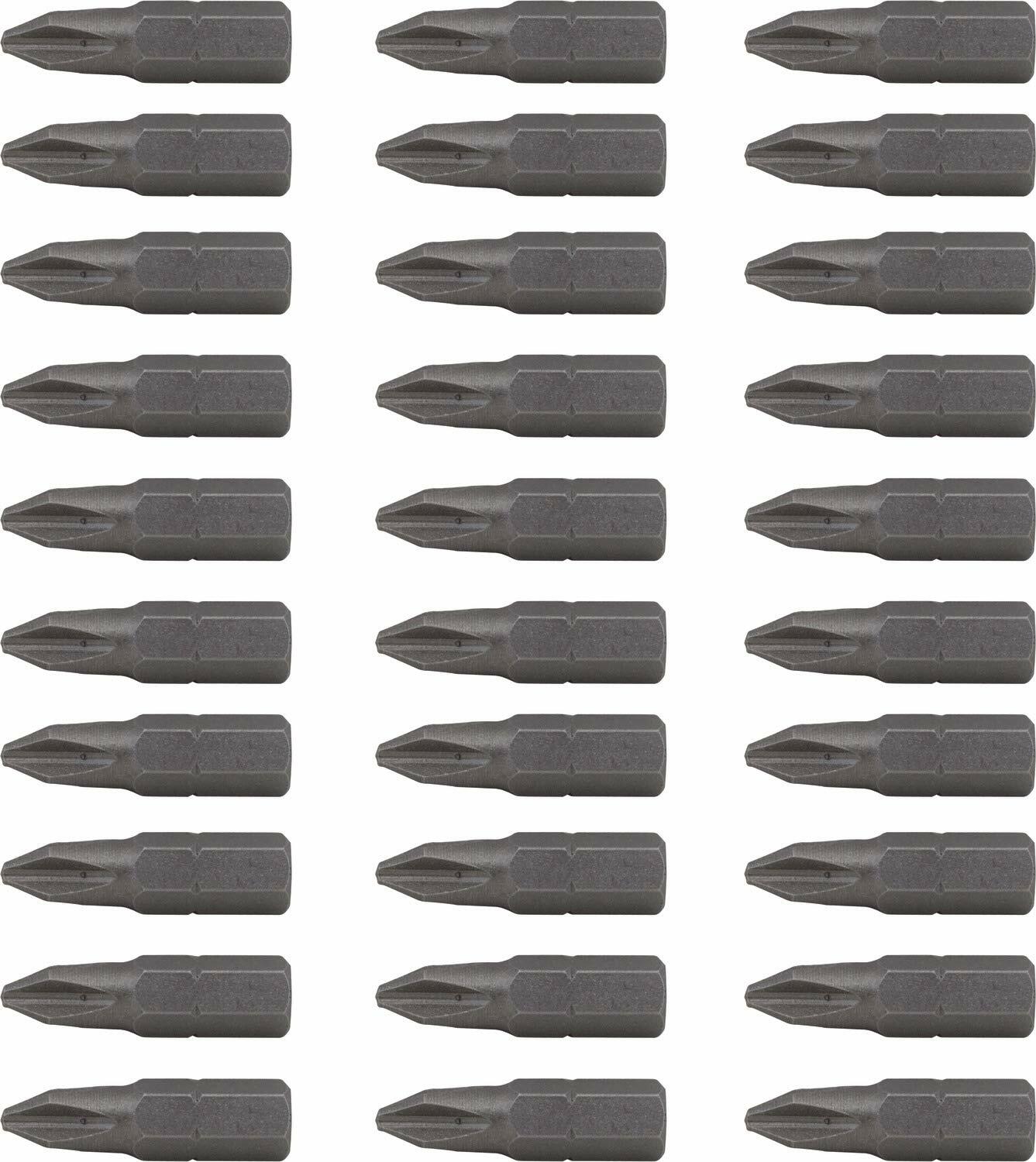 CRAFTSMAN Phillips Screwdriver Bit Set, 1-Inch, 30-Piece (CMAF121PH230)